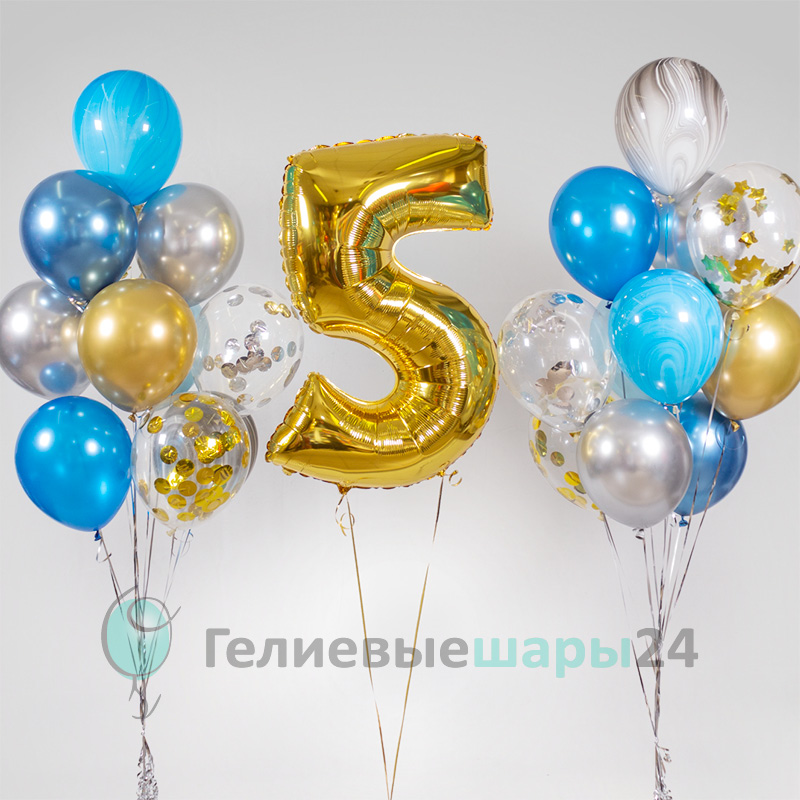 шары на 5 лет, шары для мальчика на 5 лет